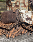 Cowboy Fringe Cowhide Handbag