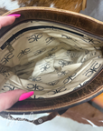 Bronco Tooled Leather Bolt Purse by Countryside Co.