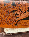 Grace Tooled Leather Purse by Countryside Co.