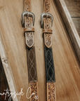 Corral Leather Purse Strap