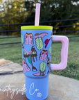 Saddle Up 24oz Insulated Tumbler Cup