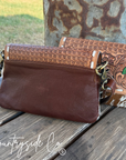 Lucky Charm Leather and Cowhide Purse