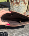 The Showdown Tooled Leather Purse