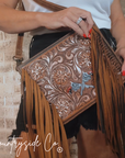 The Showdown Tooled Leather Purse