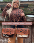Grace Tooled Leather Purse by Countryside Co.