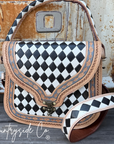 Zadie Tooled Leather Concealed Carry Handbag