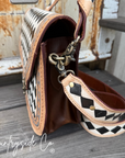 Zadie Tooled Leather Concealed Carry Handbag