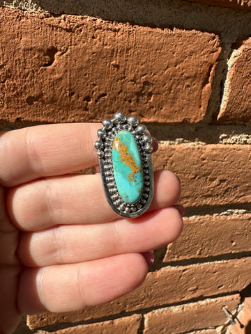 Handmade Turquoise & Sterling Silver Ring | Cassidy Collection