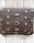 Brown horse crossbody bag