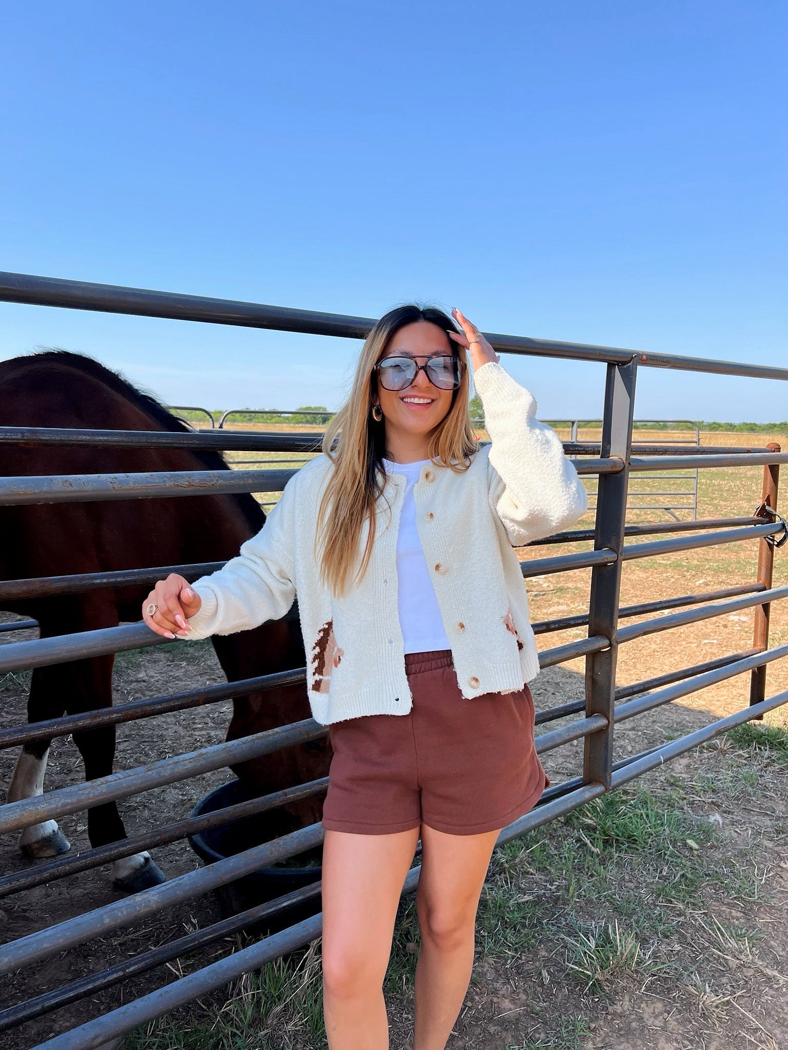 The Vintage Equestrian Cardigan