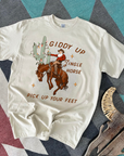 Giddy Up Jingle Horse Tee or Crewneck