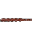 Medium Oil Basketweave Dog Collar