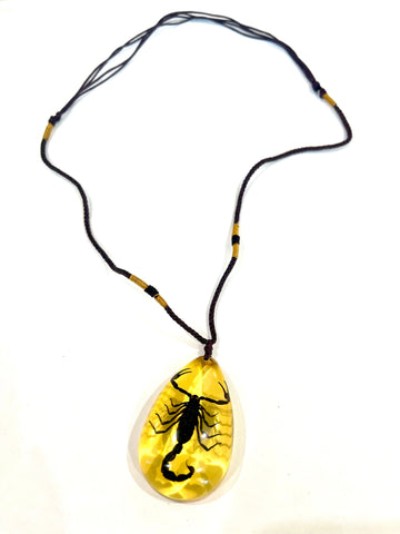 Vintage Handmade Scorpion Necklace