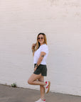 The Cowgirl Club Short in Olive