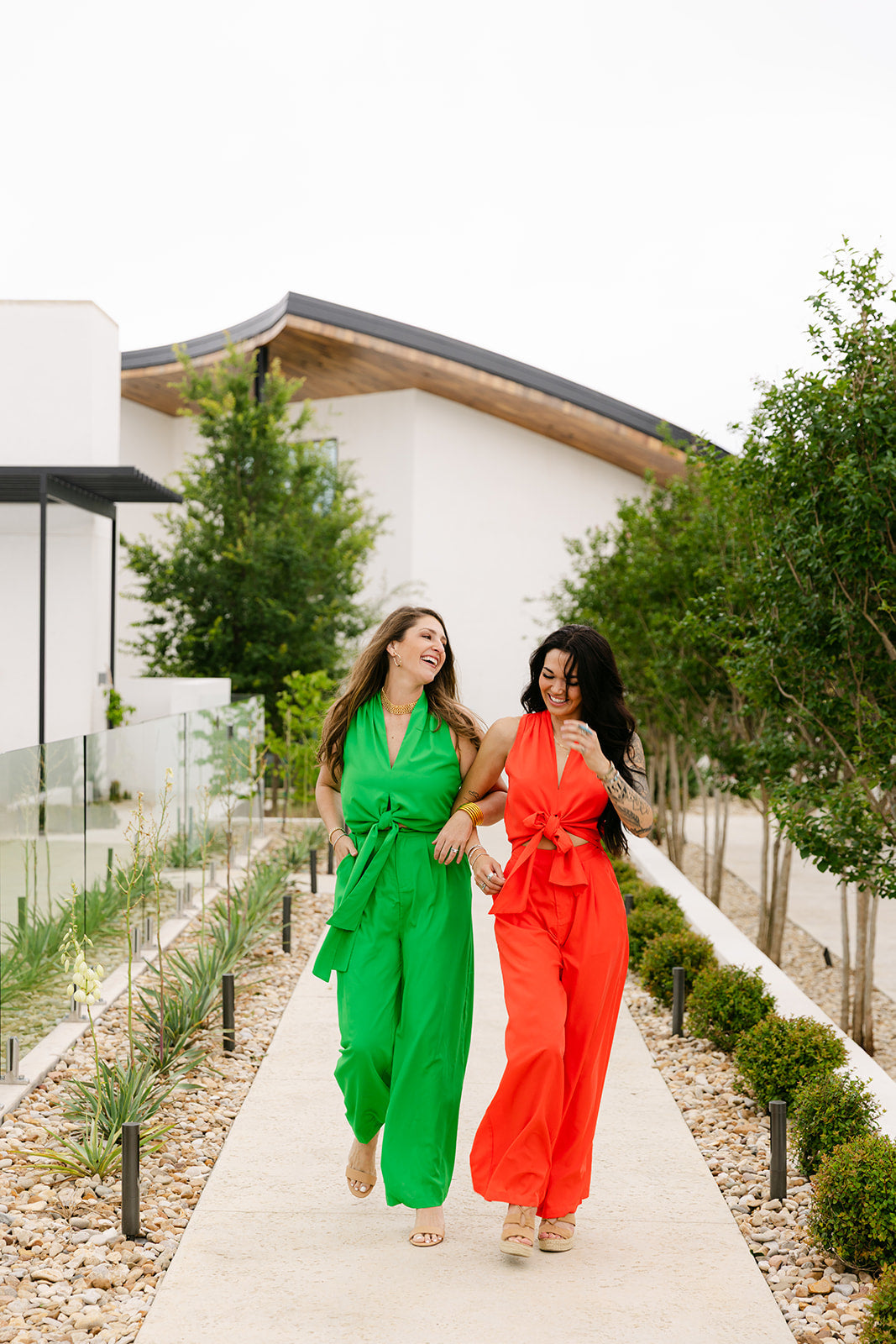 The Jemma Jumpsuit in Red