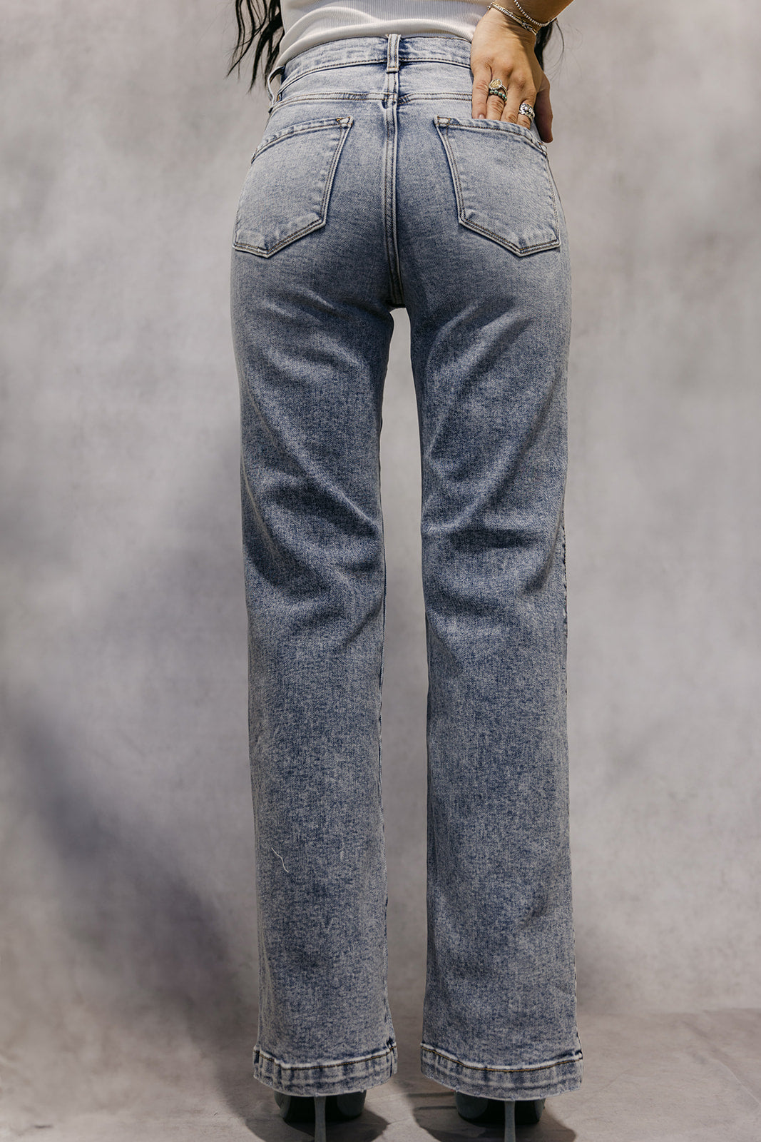 The Lara 90&#39;s Flare Jean