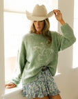 The Myra Belt in Blue