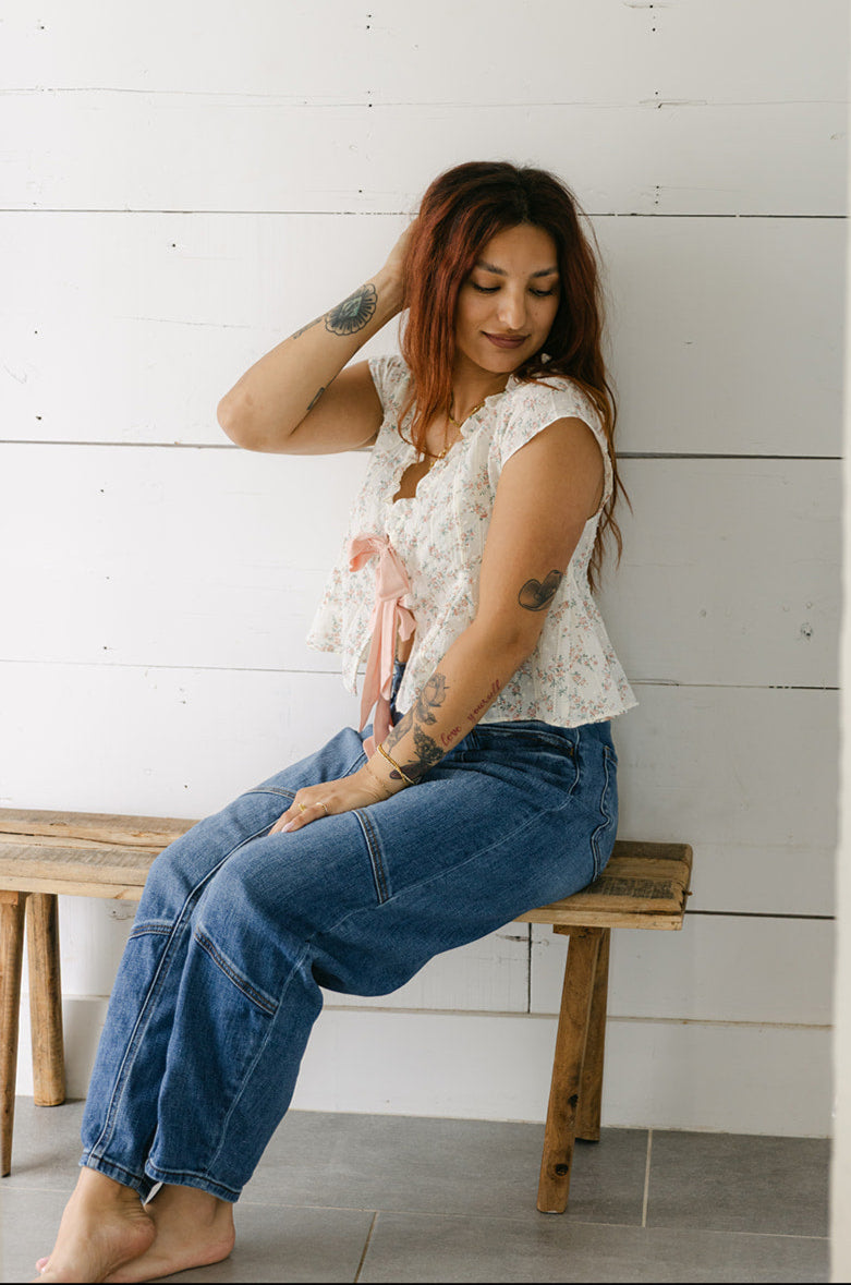 The Sadie Barrel Jean