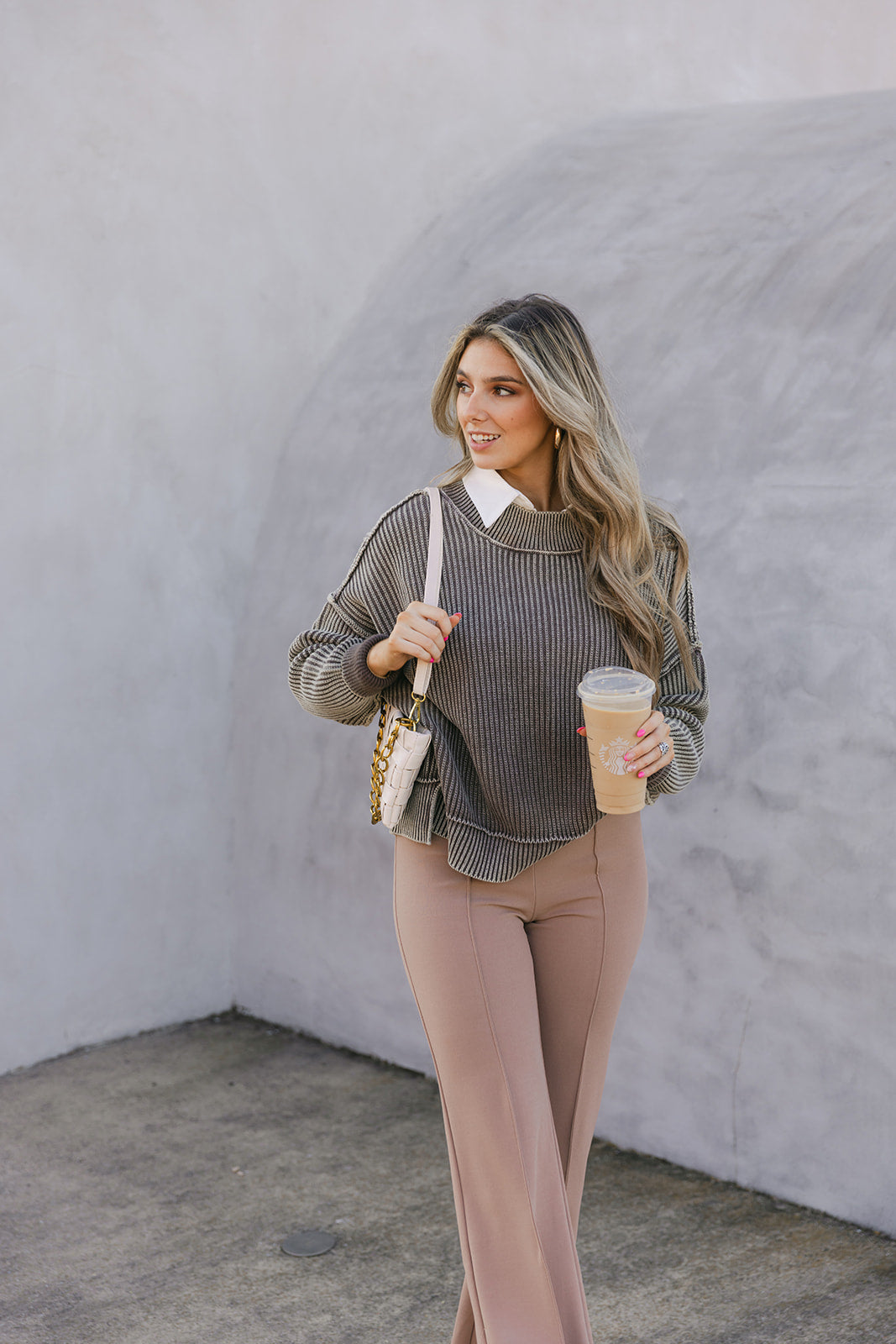 The Riana Oversized Cropped Sweater