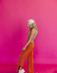 SALE The Alice Trouser in Rust