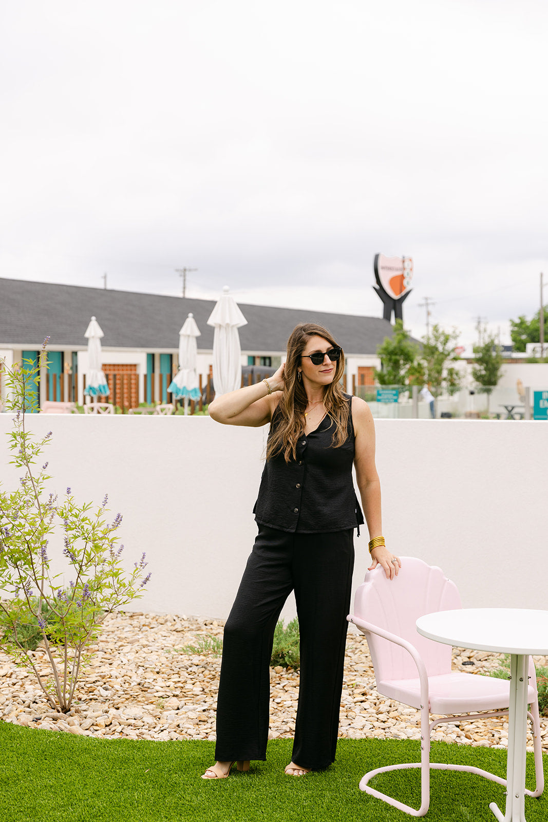 The Rio Linen Set in Black