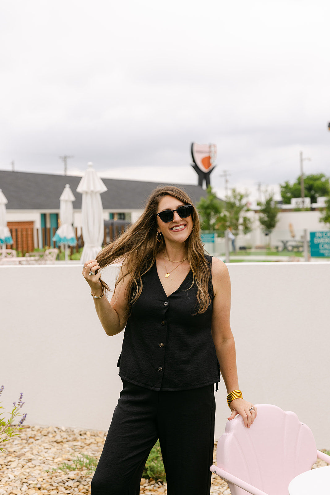 The Rio Linen Set in Black