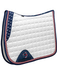 Limited Edition TEAM USA Satin Classic Jump Saddle Pad
