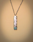 Clint Cactus Bar Pendant Fashion  Necklace
