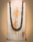 Maverick Navajo Style Pearl Fashion Necklace
