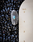 Sage Blossom Cuff Fashion Ring