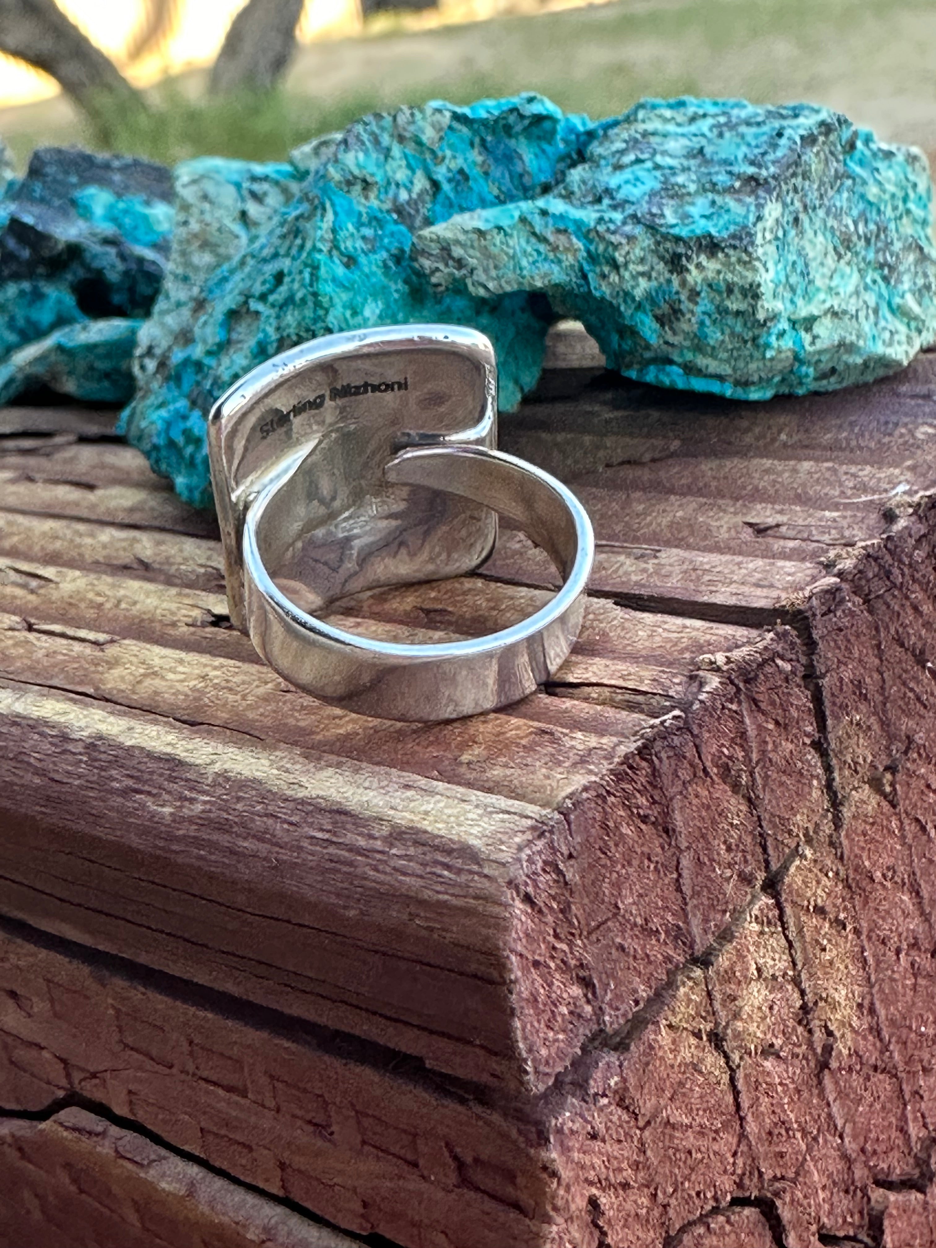 Handmade Sterling Silver 4mm Ball Ring Adjustable