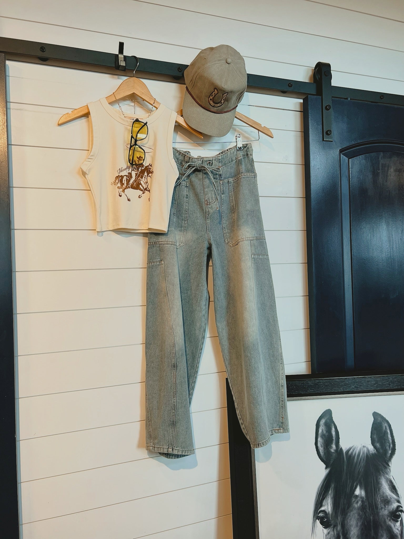 The Sariah Barrel Jean