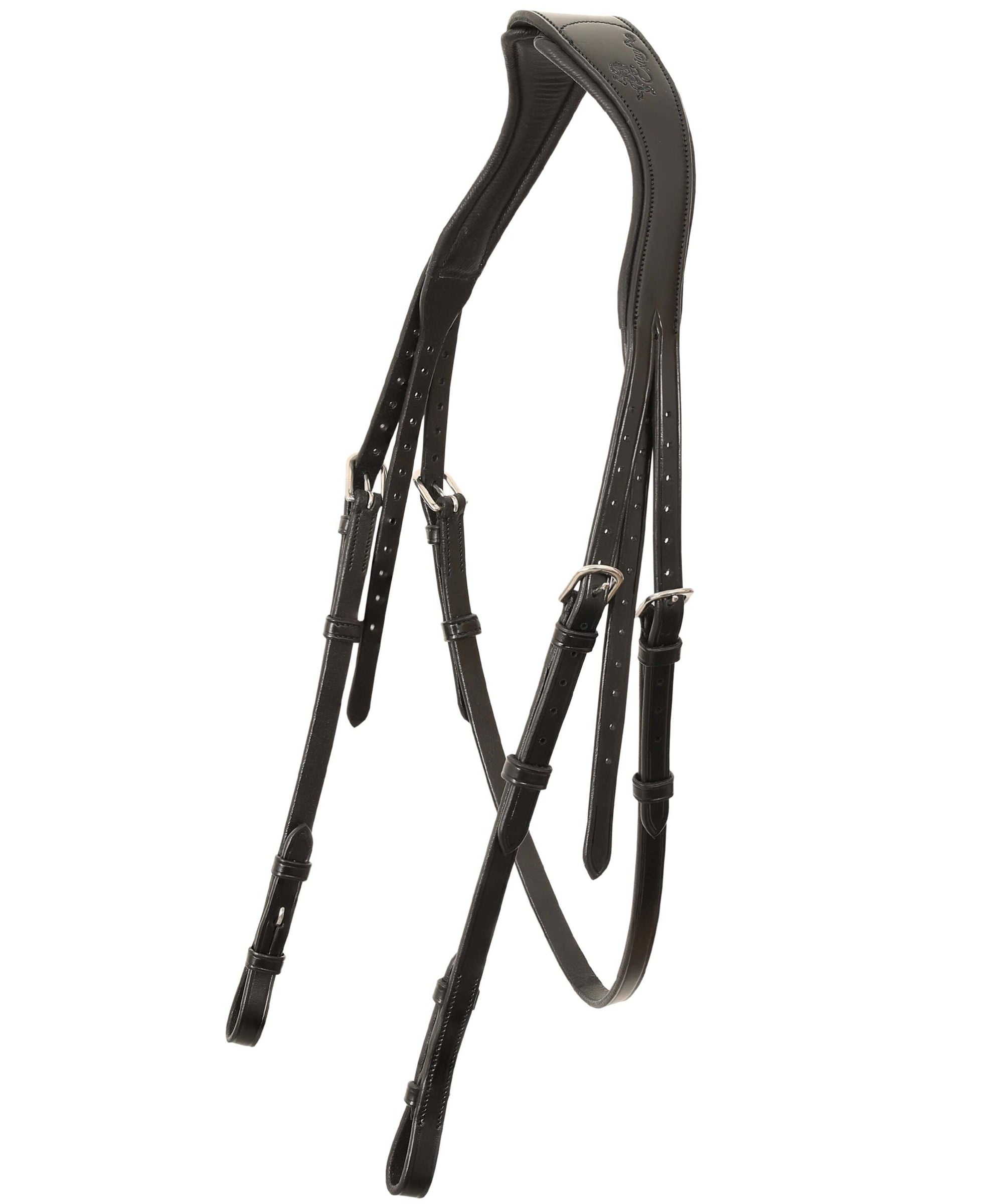 ExionPro &#39;Leo&#39; Classic Dressage Bridle with Reins