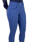 Crystal Evolution Full Seat Breeches - Delft Blue