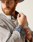 Ariat Men's Kingsley Wrinkle Free Classic Fit Shirt