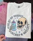 Energy Drinks & Anxiety TEE or CREWNECK
