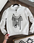 Saddle Quarter Zip