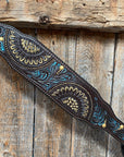 Dark Oil Floral Hand Painted Breastcollar 