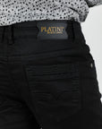 Slade Men's Black Relaxed Fit Stretch Pants