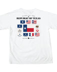Flags of the Republic Pocket T-Shirt - White