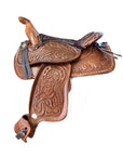 AJ Tack 5" Seat Decorative Western Saddle