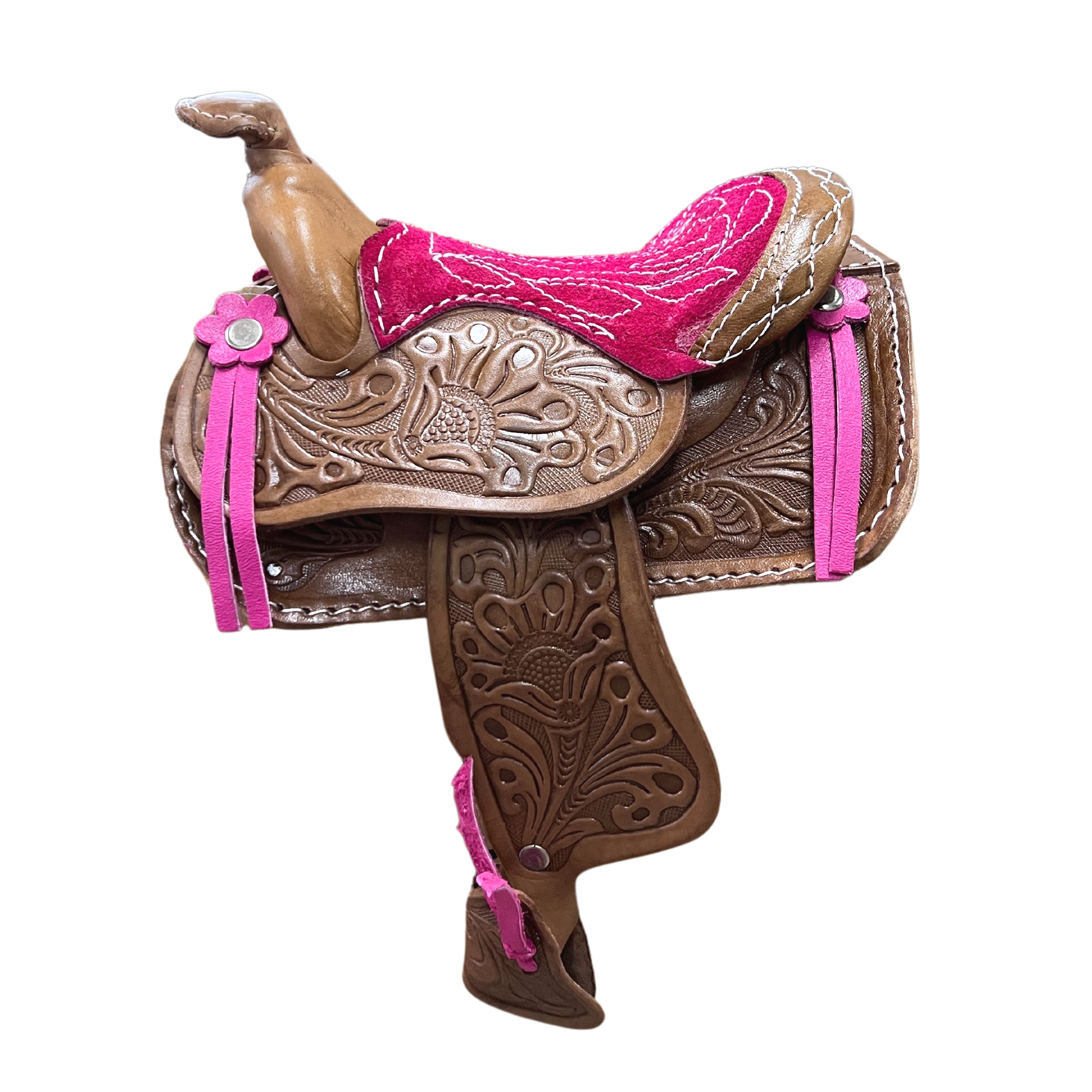 AJ Tack 5&quot; Seat Decorative Western Saddle