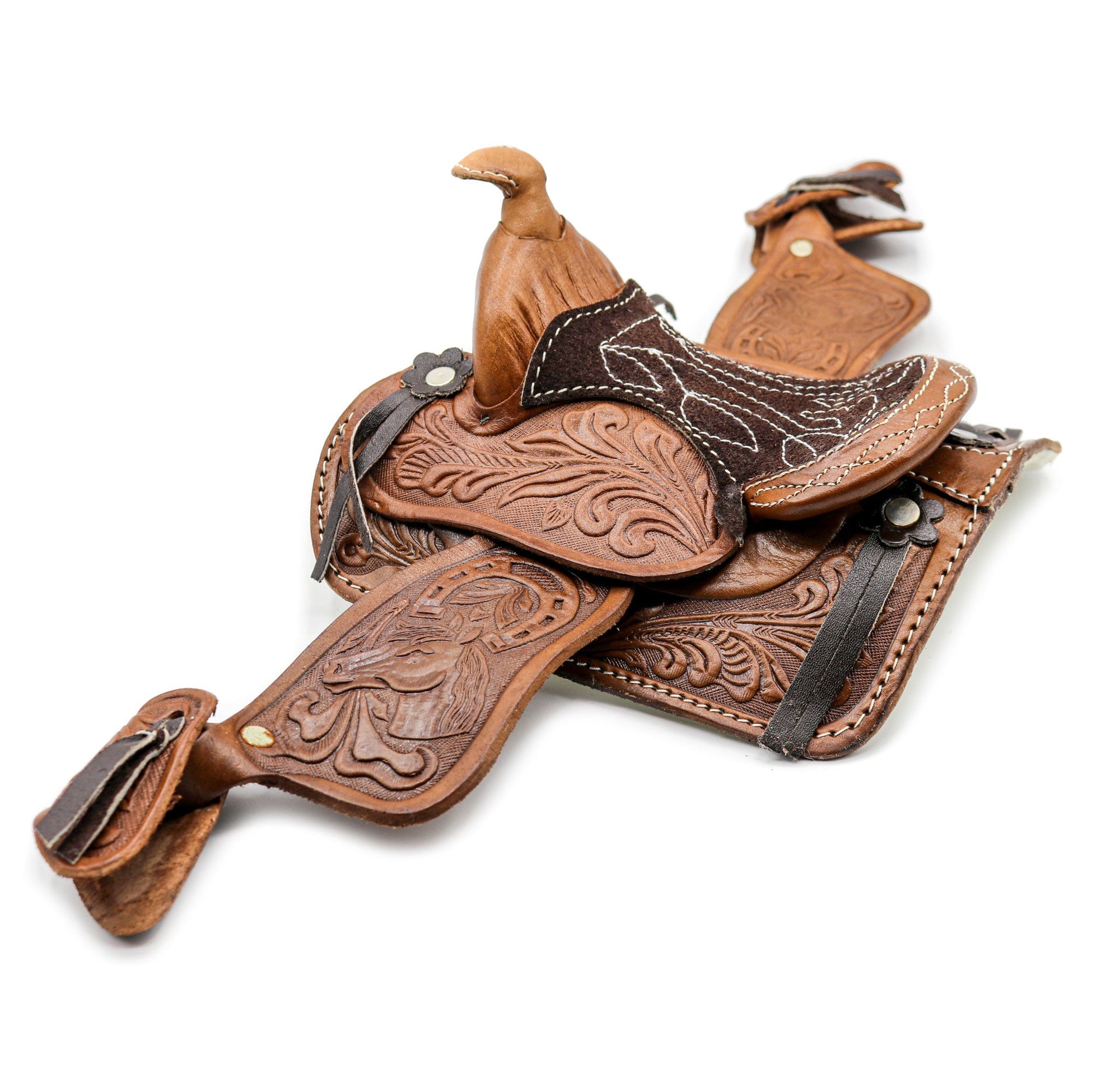 AJ Tack 5&quot; Seat Decorative Western Saddle