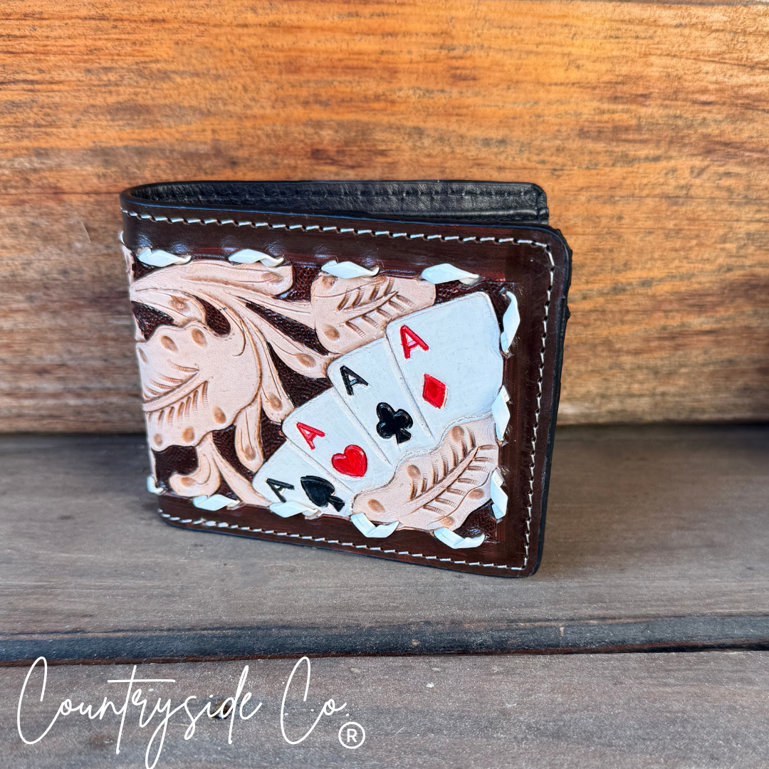 Gambler Leather Men&#39;s Wallet