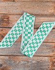 Green Western Skinny Mini Wild Rag Scarf / Cowgirl Necktie 
