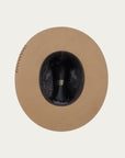 H0011 - SAND COWGIRL WOOL HAT WITH HEADBAND AND PIN