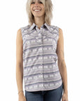 Sleeveless Top Southwest Print - HC1005