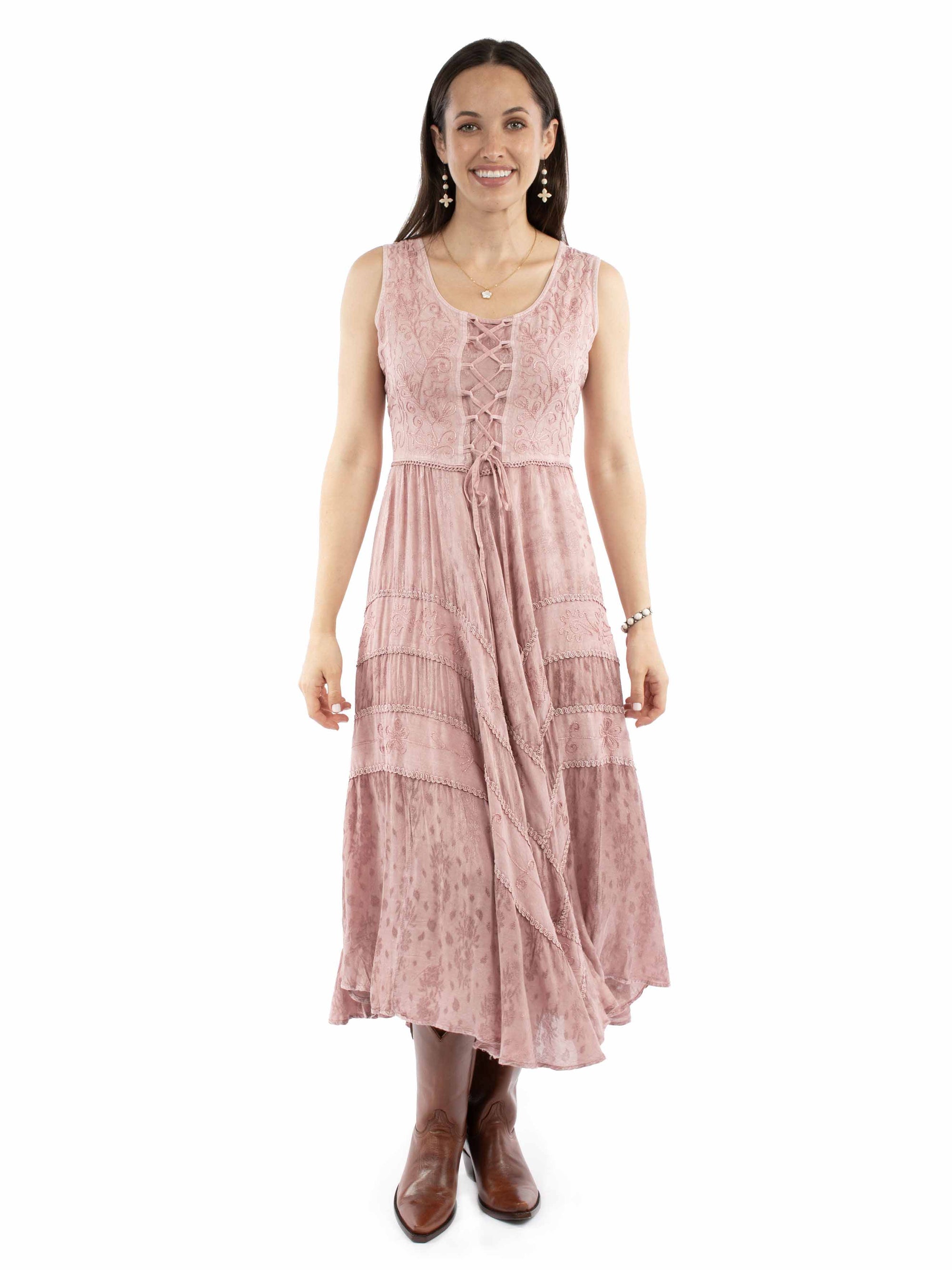 Lace Front Dress - HC118