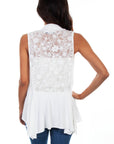Lace Knit Vest - HC594