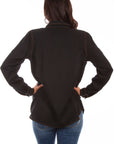 Colorful Emb Contrast Stitch Oversht - HC629